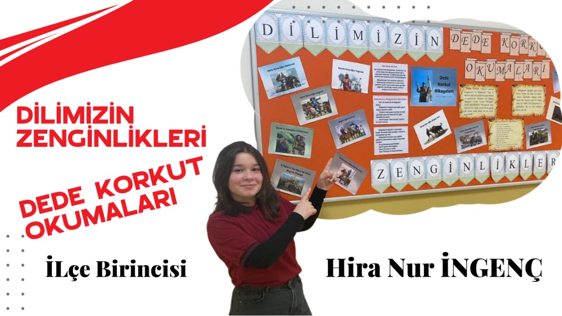 Dilimizin Zenginlikleri Projesinde İlçe 1.si Olduk