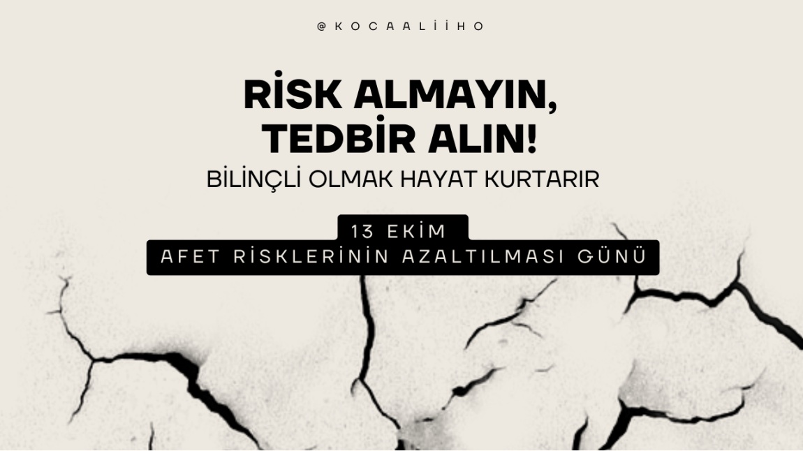 Her Daim Hazırlıklı Olmak İçin Tahliye Tatbikatımızı Gerçekleştirdik