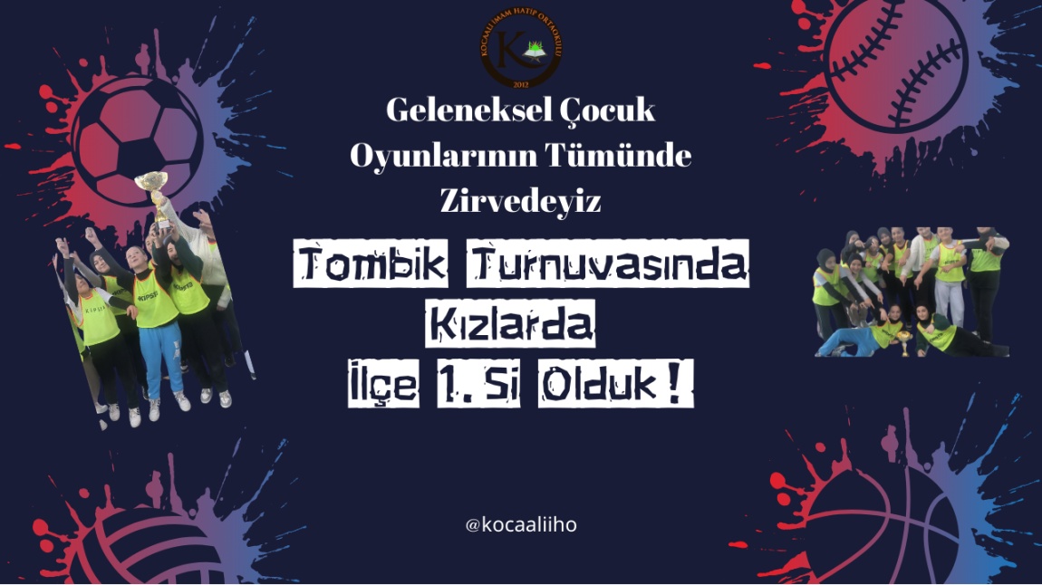 Tombik Kızlarda İlçe 1.Si Olduk